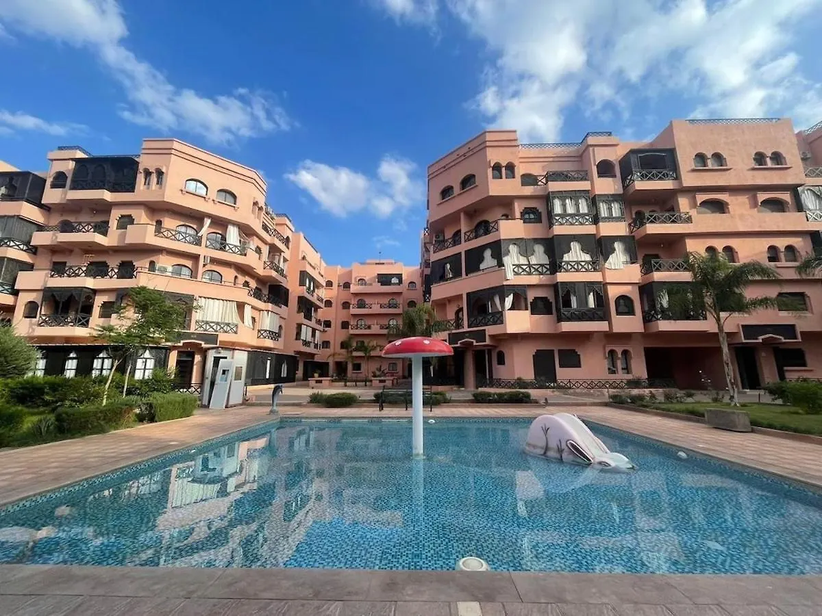 Elegance Apartment With 5 Swimming Pool For Family Marrakesh